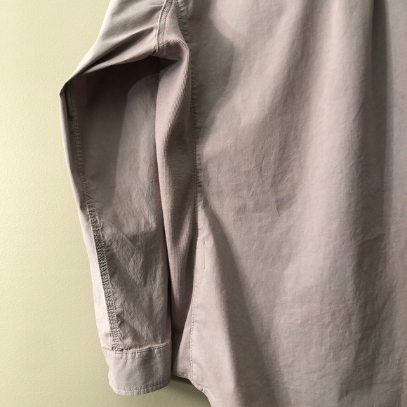 Carhartt Woman’s Button-Up Shirt - Lavender/Grey Size XL - Picture 11 of 12